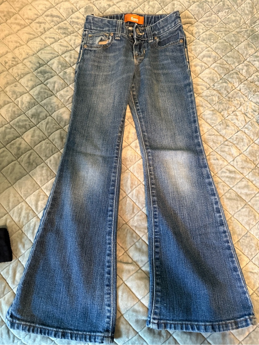 Old Navy Dark Blue Flare Jeans - Slim